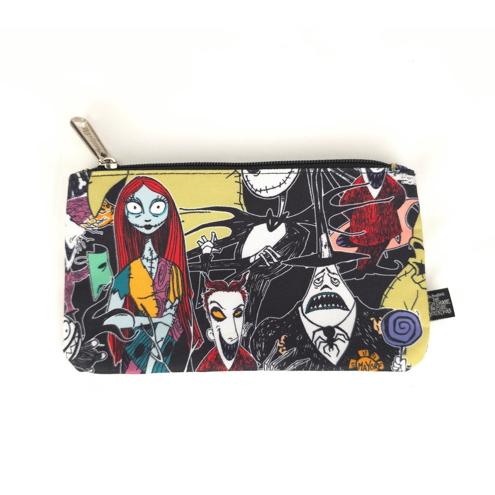 Loungefly Disney The Nightmare Before Christmas Jack‎ Sally Mini Pouch Bag